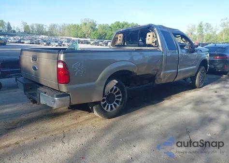 2011 Ford F-250 Lariat из США, поврежденный, VIN 1FT7X2BT1BEC10092